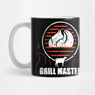 cool master of the grill father's day gift for grill lover Mug